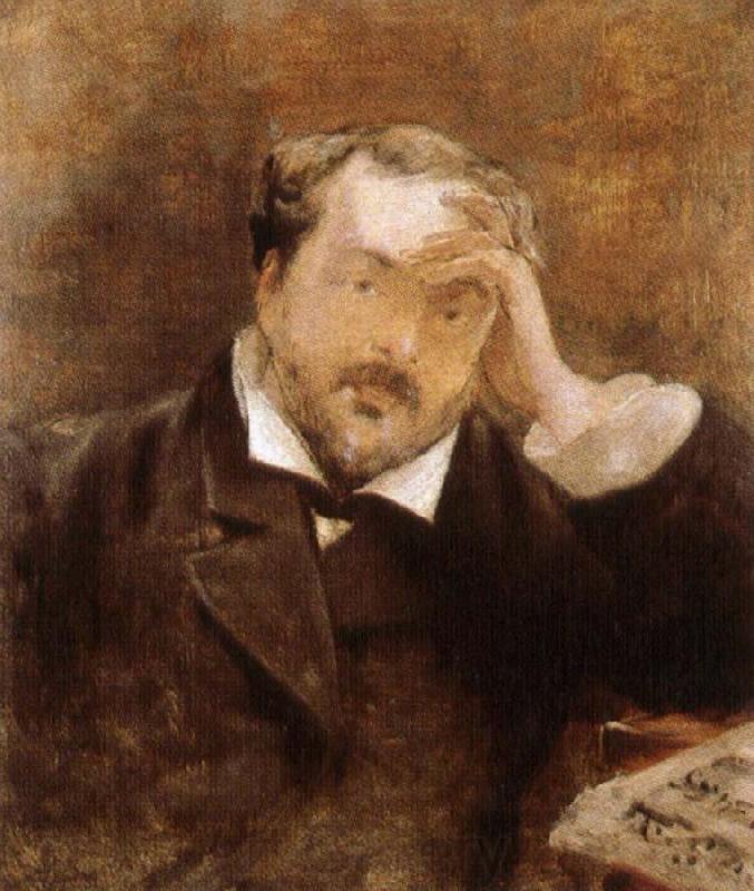 george moore painted in 1881 by edouard manet